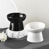 Ceramic Cat Bowl Slanted/Flat Mouth Dog Food Feeding Basin Pet High Foot Bowl  Neck Protection