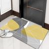 Absorbent Bathroom & Kitchen Mats - Easy-Care, Trendy Entrance Floor Mats