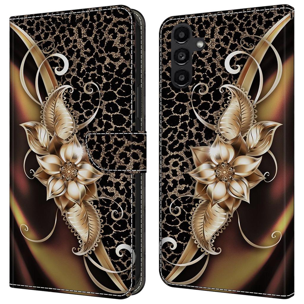 For Samsung Galaxy A14 5G/A14 4G Phone Case Pattern Print Leather Wallet Cover