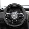 Для JAGUAR Рулевое колесо из замши и карбона Чехол Подходит для XF XE F-PACE E-PACE I-PACE X250 F-TYPE XJ X S-Type Автомобильные аксессуары