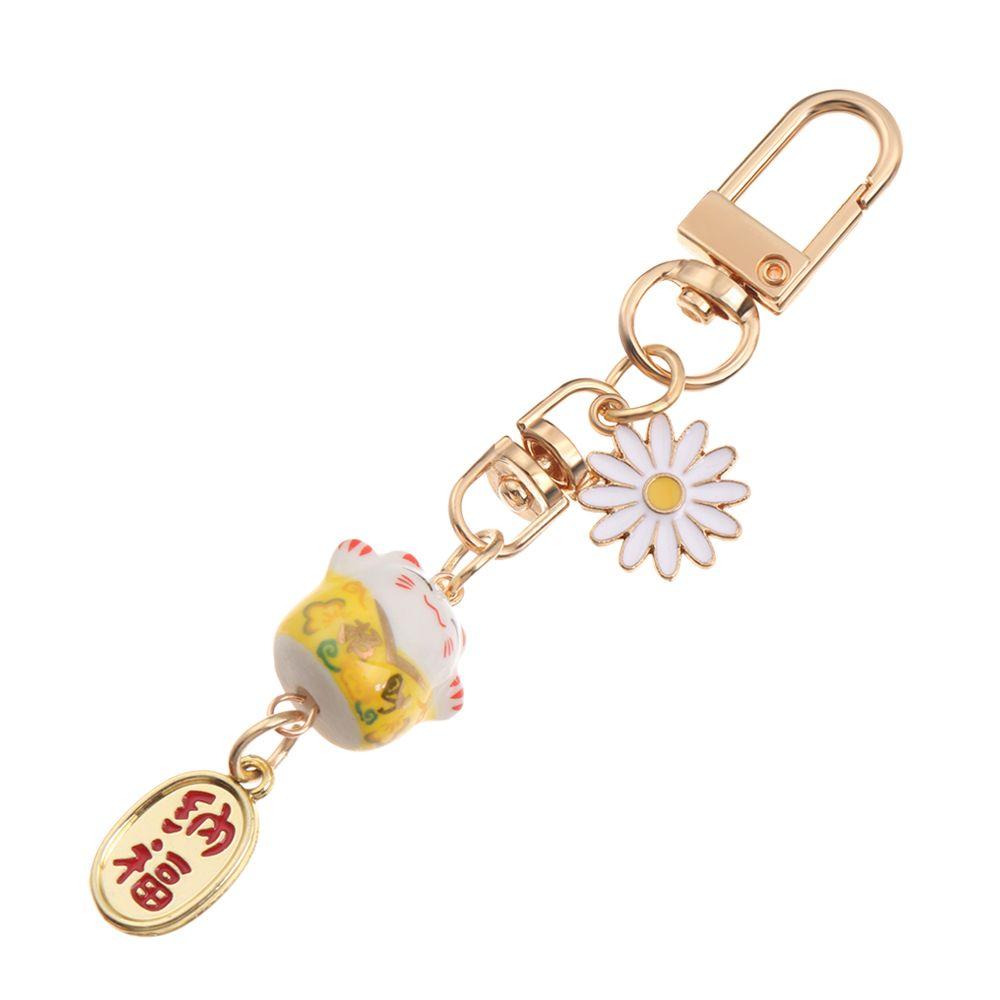 Новые мобильные аксессуары, автомобильная сумка, подвеска, японский мультяшный брелок с котом удачи, брелок с котом удачи