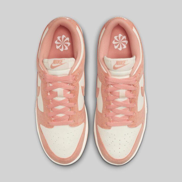HJ7673-003 Nike Dunk Low Next Nature Мягкий Жемчуг Абрикосовый Агат Белый (Женский)