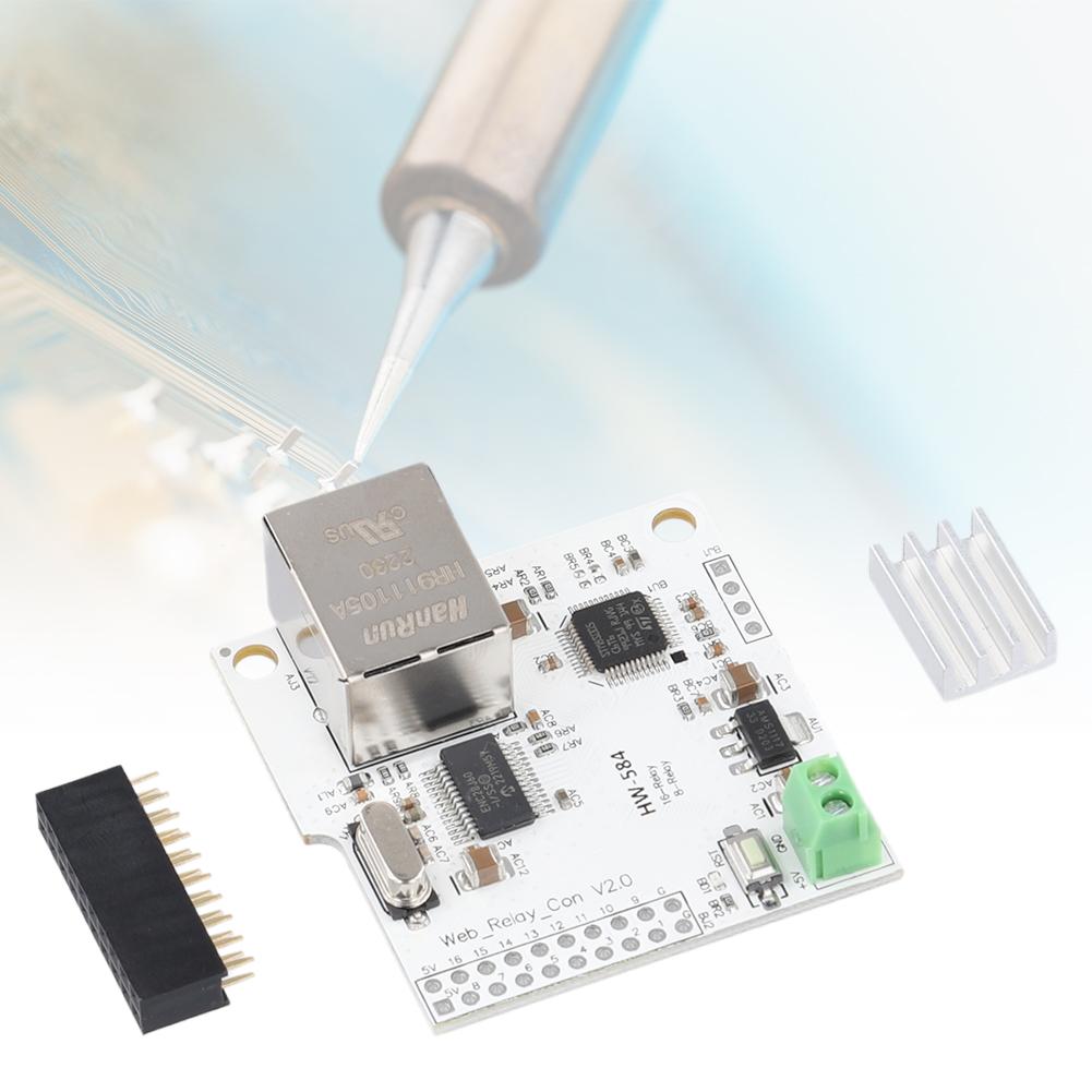8/16 Channel Network Control Switch Internet Relay Module Internet Management W5100 Network Wifi Relay Control Panel Module 2A