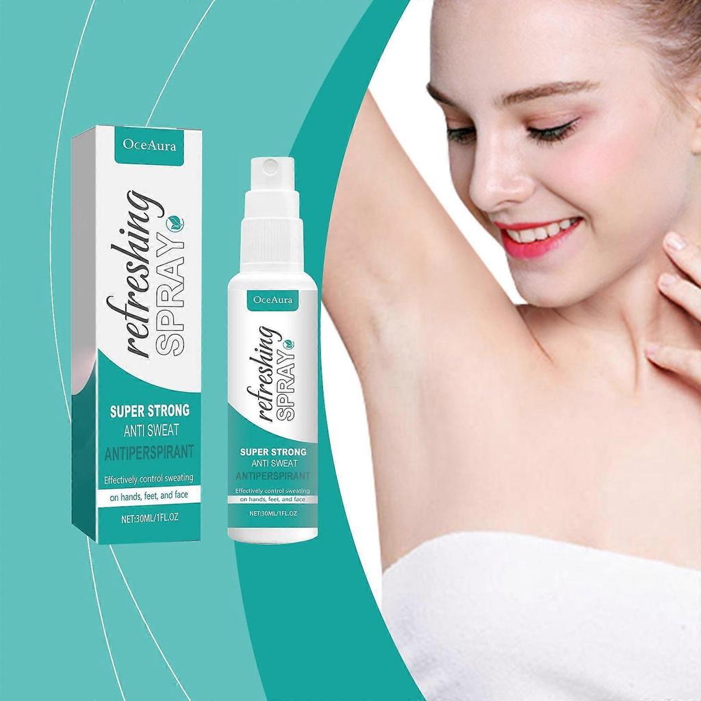 Body care spray, refreshing and portable deodorant for underarms, daily use.