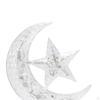 Топперы для рождественской елки, лампа, украшение в виде Луны и звезды, длинные аксессуары 8,7 дюйма, декоративный свет для