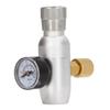 Stainless Steel Homebrew Gas Regulator Beer Keg Pressure Regulator for Homebrew Wine