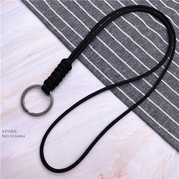 Новая модная подвеска-шнурок, ожерелье, брелок, ремешок для телефона, держатель для телефона, USB-держатель, подвески, брелок, пряжка, веревка, противоскользящий шнур