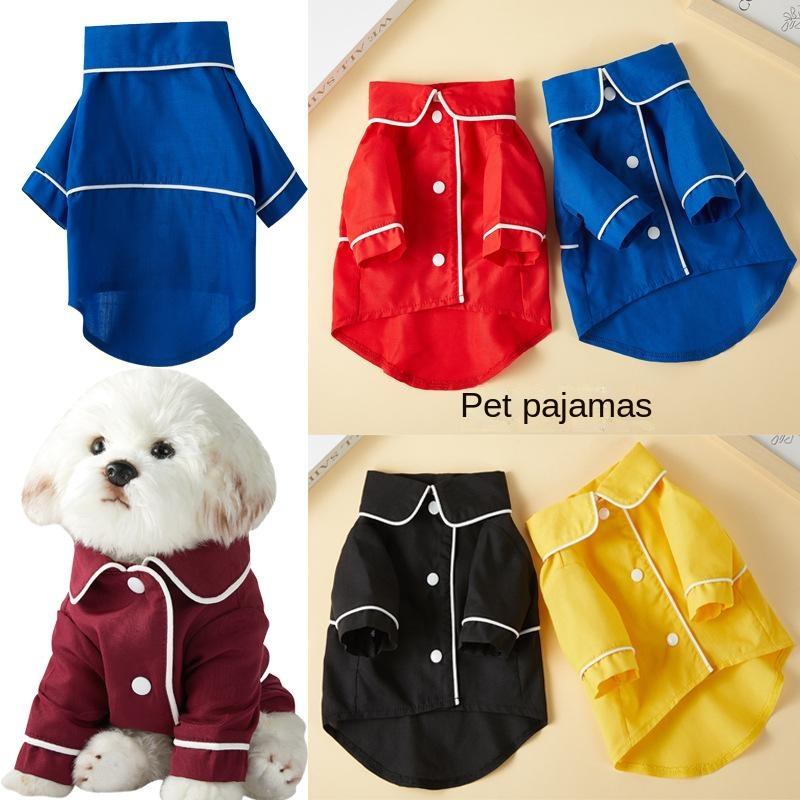New Pet Pajamas Dog Home Clothing Teacup Dog Small Dogs Teddy Bichon Clothes Cat Clothing