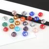 30-200Pcs Rondelle Austria Faceted Crystal Glass Beads Loose Spacer Beads for Jewelry Making