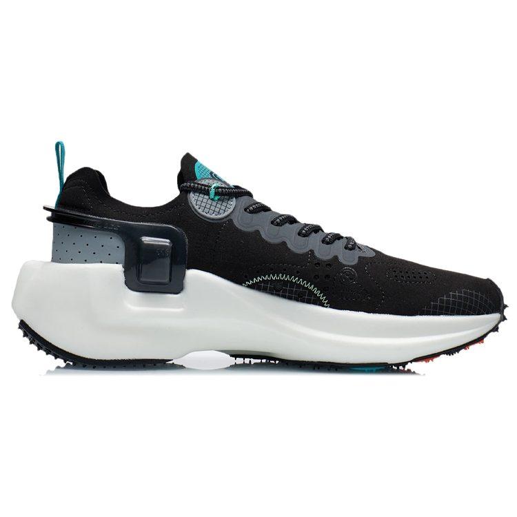 Мужские беговые кроссовки Li Ning Ranger, низкие, Черный/Темно-серый Железный/Белый ARYR063-2