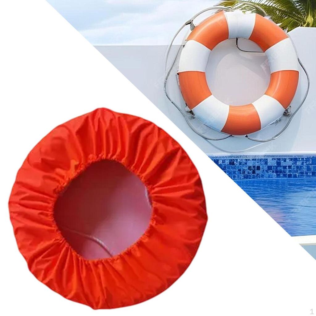 Boat Life Buoy Cover Easy To Use Wear Resistant Lifebuoy Protective Sleeve