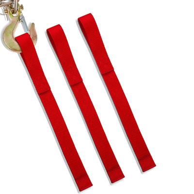 1 шт/3 шт прочный красный крюк для лебедки тяговый ремень защитные петли буксировочный трос для квадроцикла UTV грузовика аксессуар