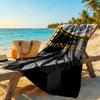 Newcastle Customized Name Beach Towel Quick-Dry Soft Microfiber Suitable for Swimming Gym Camping Yoga Vacation