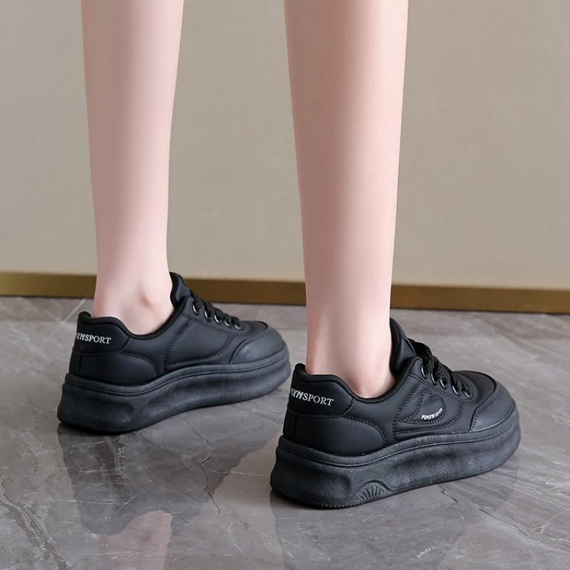 Весна, Лето, Осень и Зима Женская Обувь Женские Кроссовки Увеличение Роста, Удобная и Износостойкая Спортивная Повседневная Обувь