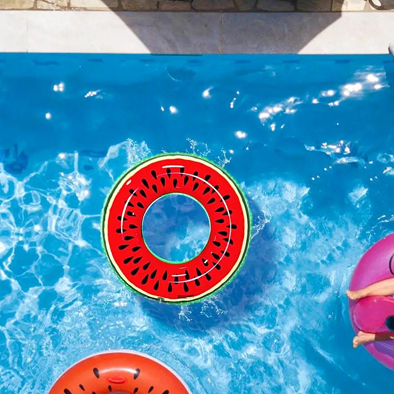1 шт плавательный круг для вечеринки взрослых плавательные кольца мультфильм бассейн поплавки плавательный инвентарь арбуз плавательный круг лето 53/83 см