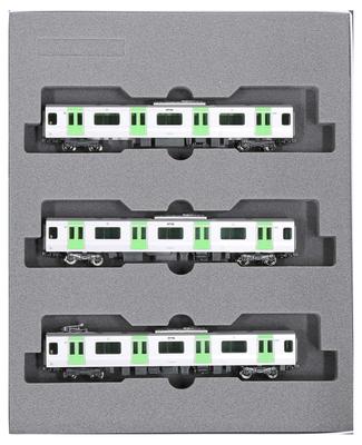 KATO N Gauge E235 Series Yamanote Line Дополнительный набор B 3 вагона Железнодорожная модель поезда Серебряный 10-1470