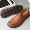 Handmade Casual Leather Shoes Men Comfort Driving Shoes Soft Leather Loafers Men Shoes Moccasins Tooling Shoes