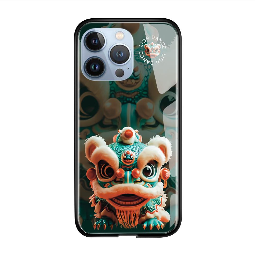 Чехол для телефона из закаленного стекла для iPhone 11 12 13 14 15 16 17 Redmi 10 12 14C Note10 Note14 Xiaomi 11Lite PocoC75 Мягкий край Ударопрочный Гладкий чехол