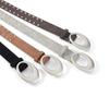 Pin Buckle Leopard Print Waistband Spicy Girl Y2K Belt Trend Suede Rivet Belt  Female