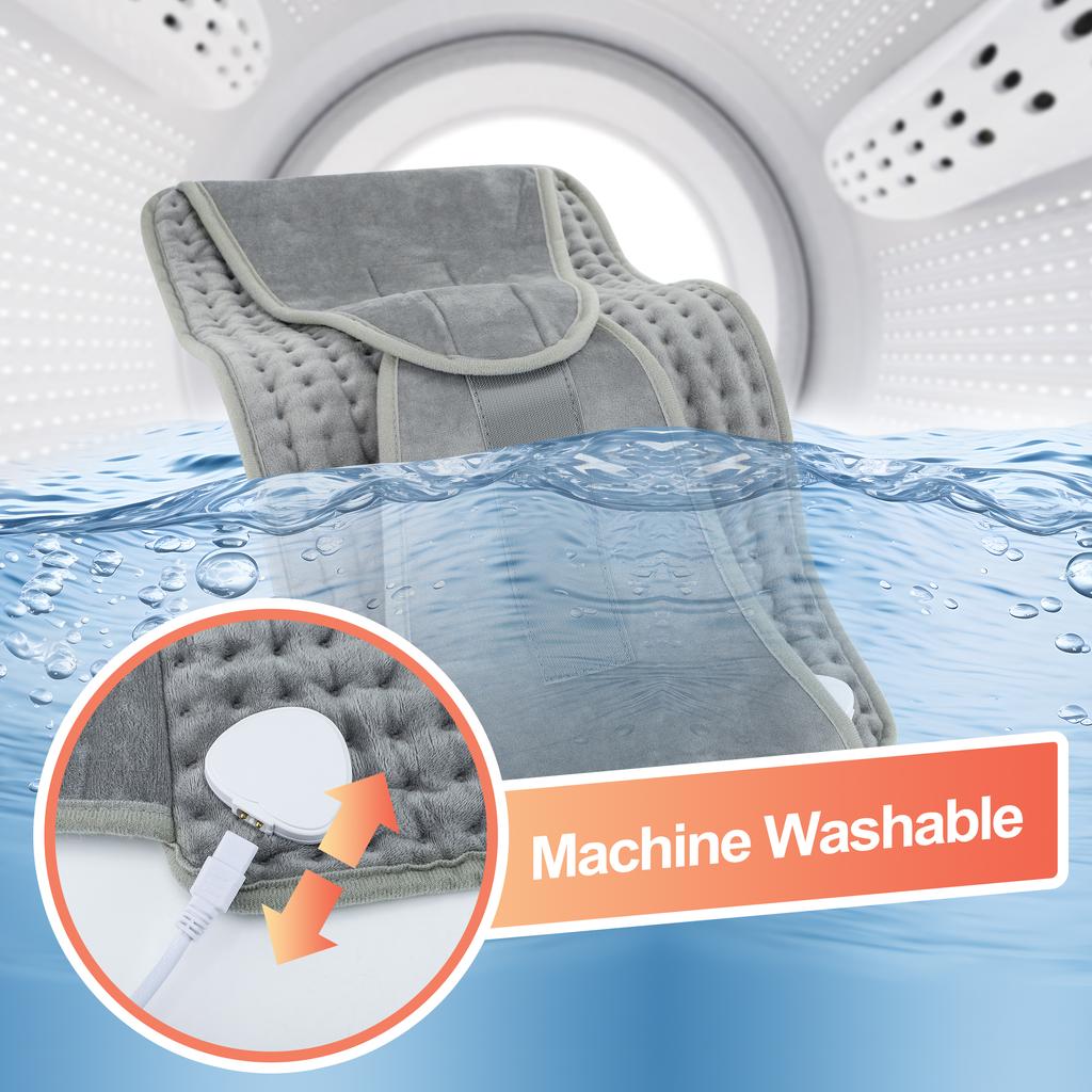 Электрические грелки от спазмов Зимний коврик-обогреватель для офиса, дивана, кровати, поясницы, спины Одеяла для кемпинга 110В 220В Моющиеся