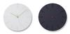 Lemnos Analog Wall Clock CARVEDII White NTL13-10WH 340×D42mm