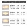 Nordic simple LED потолочный светильник 2024 новый круглый квадратный затемняющий светильник для гостиной столовой спальни роскошные благородные внутренние светильники