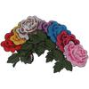 Embroidery Flower and Butterfly Embroidery Butterfly Butterfly Applique Iron Roses Applique  Jeans