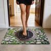 Yousheng 3D Optical Illusion Floor Mat Non-Slip Vision Rug Realistic 3D Carpet for Living Room Bedroom Bathroom Hallway Easy Care Decorative Rug