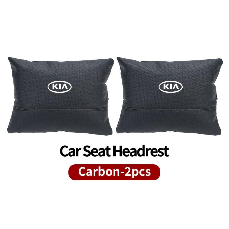 Universal Car Seat Headrest Protection Neck Breathable Cushion For KIA K5 K2 Rio Optima Sportage Venga Sorento Stonic Forte EF7