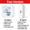 Tuya ZIgbee with/No LCD Display Temperature and Humidity Sensor Indoor or Outdoor  Thermometer Support Alexa Google Assistant