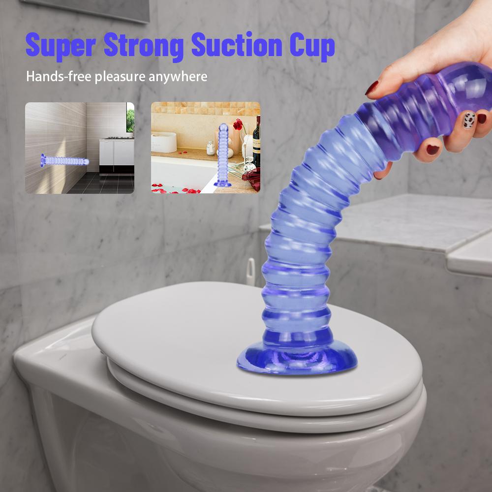 MoDi Поддельный длинный пенис дилдо анальная пробка секс-игрушки для взрослых для женщин мужчин влагалище анальный массаж