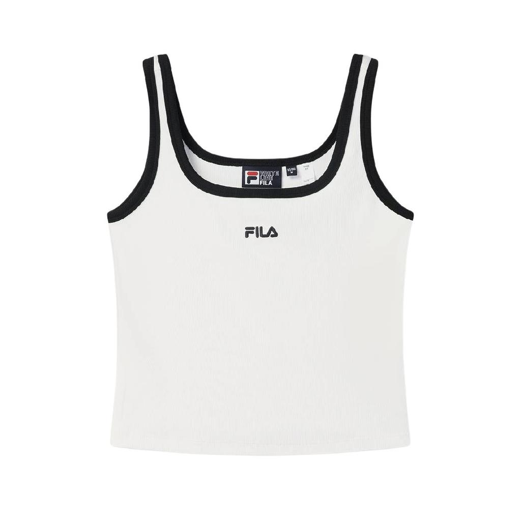 Fila Оригинальный повседневный удобный приталенный женский топ-жилет без рукавов F11W629118F-WT