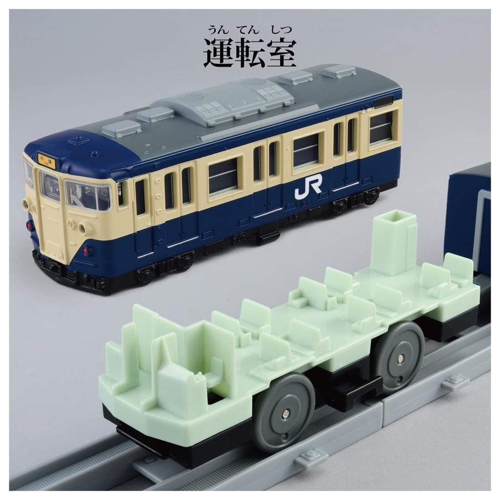 TAKARA TOMY Plarail Real Class 113 Series Commuter Train East Yokosuka (JR Color)