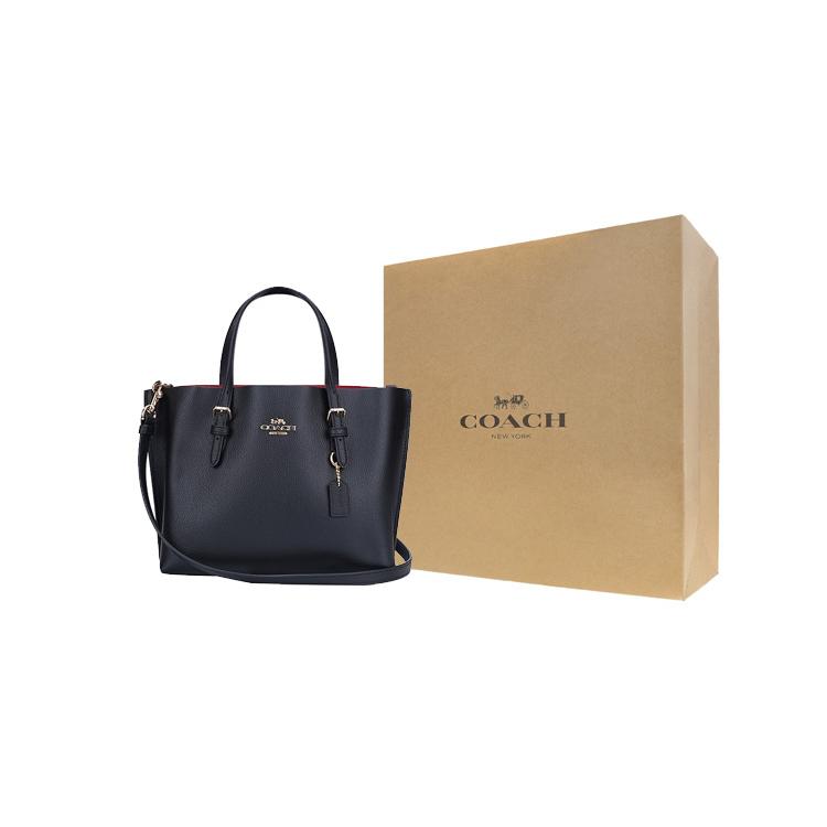 COACH Cow Leather Tote Bag , Shopping Bag , Shoulder Bag , Crossbody Bag , Handbag 25 Women's Black (Unisex) Handbags C4084 IMF2L