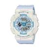 Женские часы Baby-G, смола, 100 м водонепроницаемые, аналоговые, ударопрочные, кварцевые, BA-110PD-2A