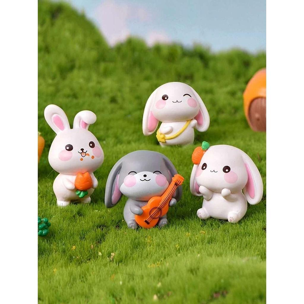 SATYAM KRAFT 1 комплект миниатюрный набор кроликов для уникального подарка,