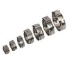 130pcs Single Ear Stepless Hose Clamps 7-21mm 304 Stainless Steel Hose Clamps Cinch Clamp Rings Hose Clip Clamp or 1PC Pliers