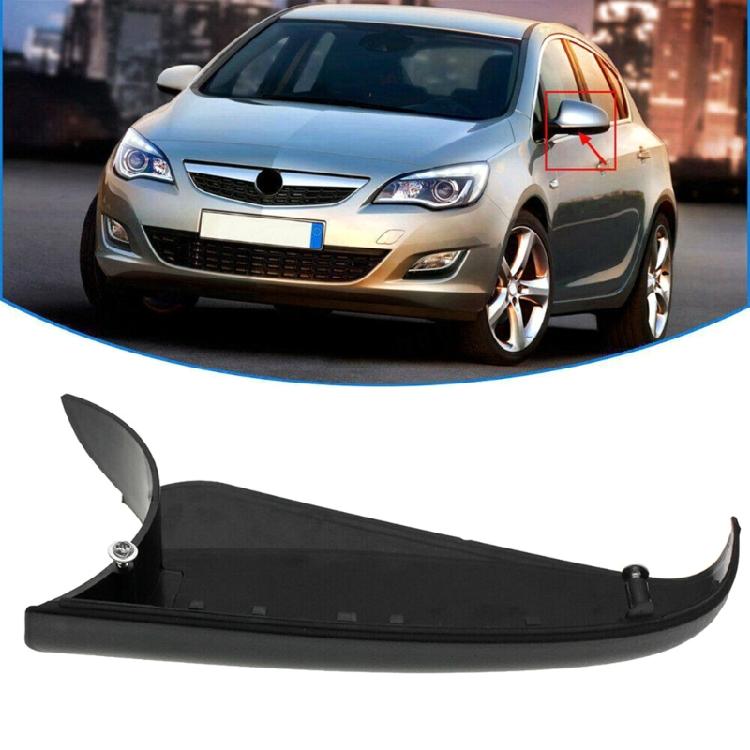 Черные Колпачки Накладок На Зеркала Заднего Вида Автомобиля Для Vauxhall H MK5 04-09 Отделка Боковых Зеркал