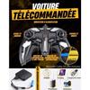 Jouet radiocommandé - LARGEIGHT - Transformers - Voiture Transformable Jaune - 2,4GHz - 6 ans et plus