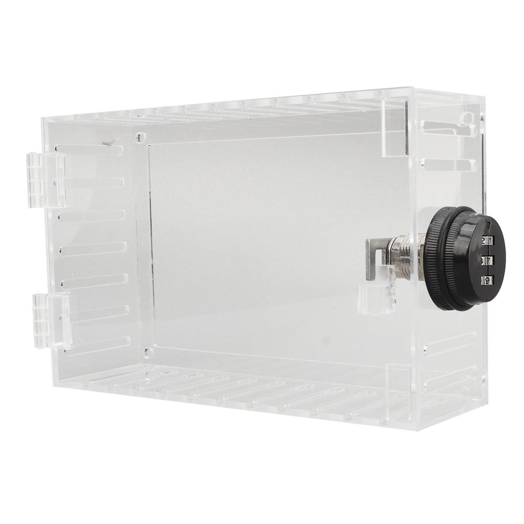 Thermostat Lock Box Universal Large Transparent Thermostat Protective Guard for Thermostat On Wall