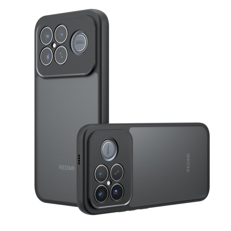 Для Xiaomi Redmi K90 Pro Max Чехол Противоударный Матовый На ощупь Кожа Матовый ПК+ТПУ Защита от отпечатков пальцев Прозрачная Крышка для K90 Pro Max