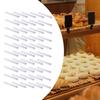 50x плоских полиэтиленовых пакетов для коммерческого хранения продуктов питания для художественных кастрюль