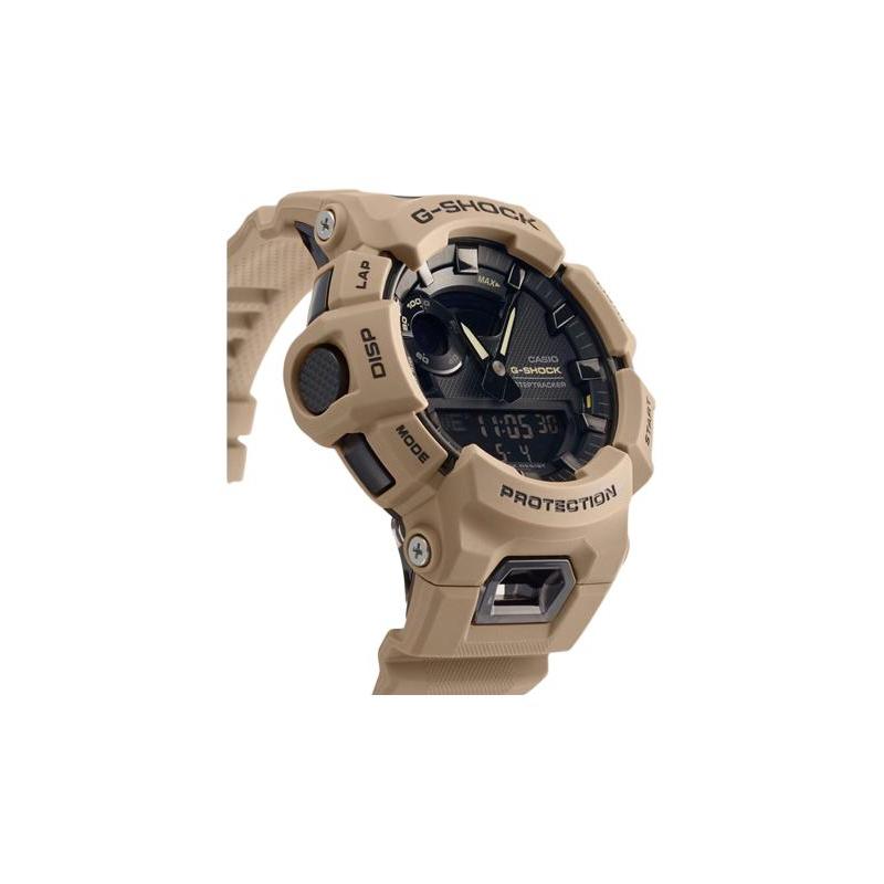 Casio Серия G-SQUAD Ударопрочные и водонепроницаемые Двойной дисплей Bluetooth Подсветка Спорт Повседневные Универсальные функции Шагомер Кварцевый механизм GBA-900UU-5APR