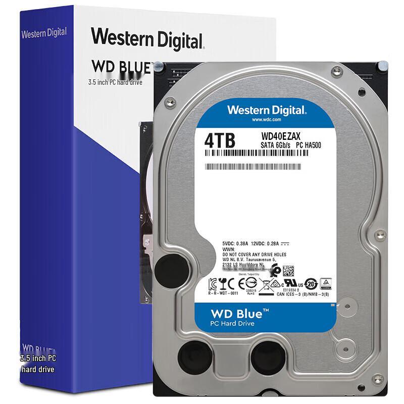 Western Digital Blue 4TB 5400rpm Desktop Hard Drive