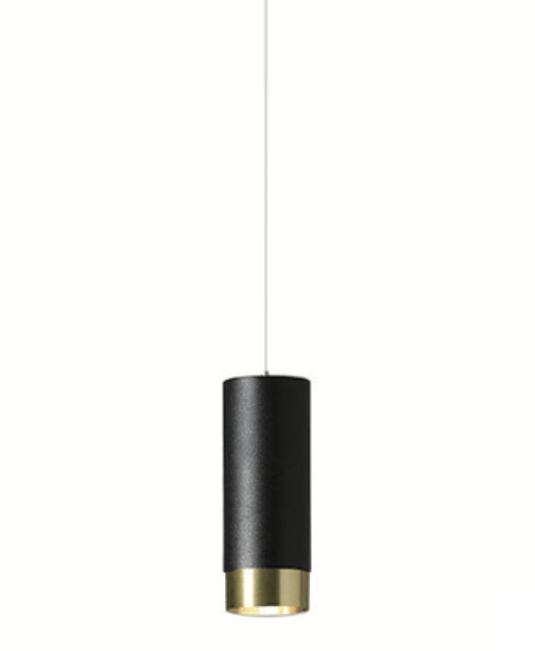 Look P Black - LED hanging spot lamp black