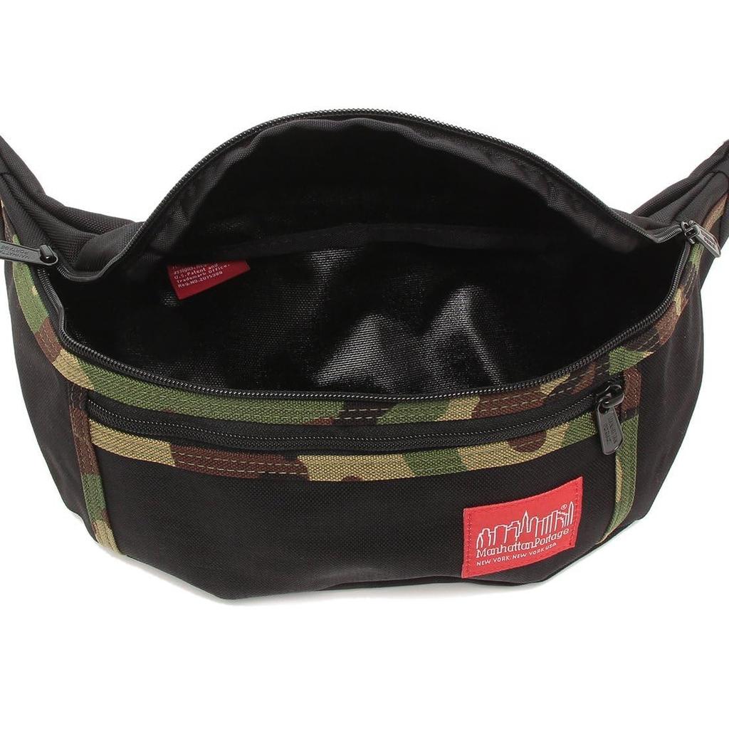 Сумка для тела Alley Cat Black MANHATTAN PORTAGE 1101 blkwcam [Manhattan Portage] Мужская Женская [Товар]