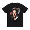 Весна/Лето 2026 Doja Cat VIE Привлекательные Периферийные Подарки для Фанатов Мужская Мода Удобная Повседневная Уличная Футболка