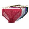 Sexy Women Lace Panties Underwear Lace Briefs Transparent Soft Lingerie Sexy Fashion Panties For Ladies 6 Pcs/set