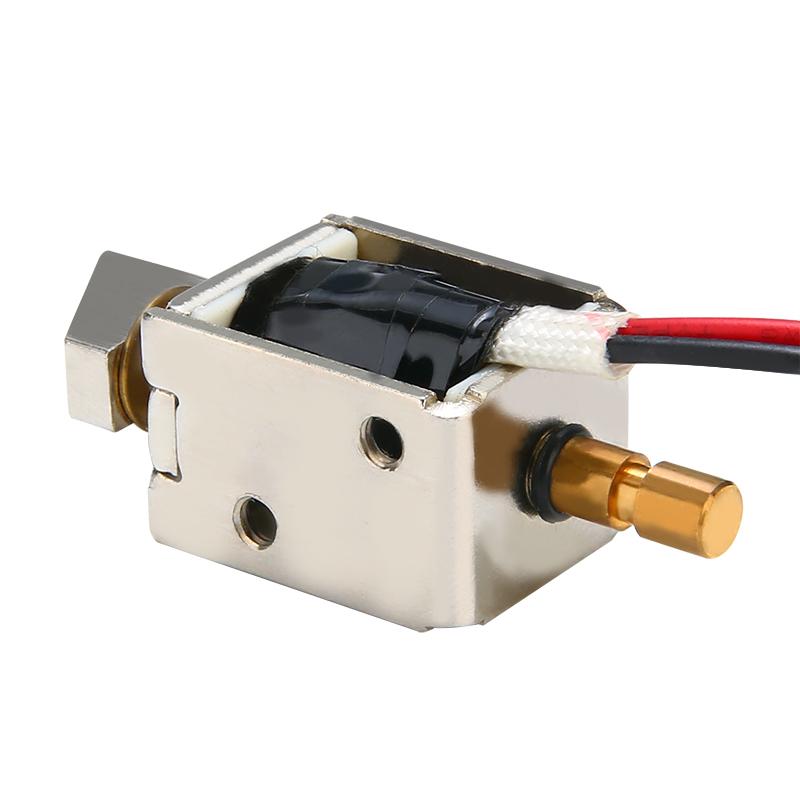 Новый электромагнитный замок постоянного тока 12 В 0,5 А, двухтактный цилиндрический замок для шкафа