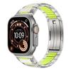 Ремешок для Apple Ultra 3: Изогнутая спортивная резина со стальной вставкой для новой модели серии 11